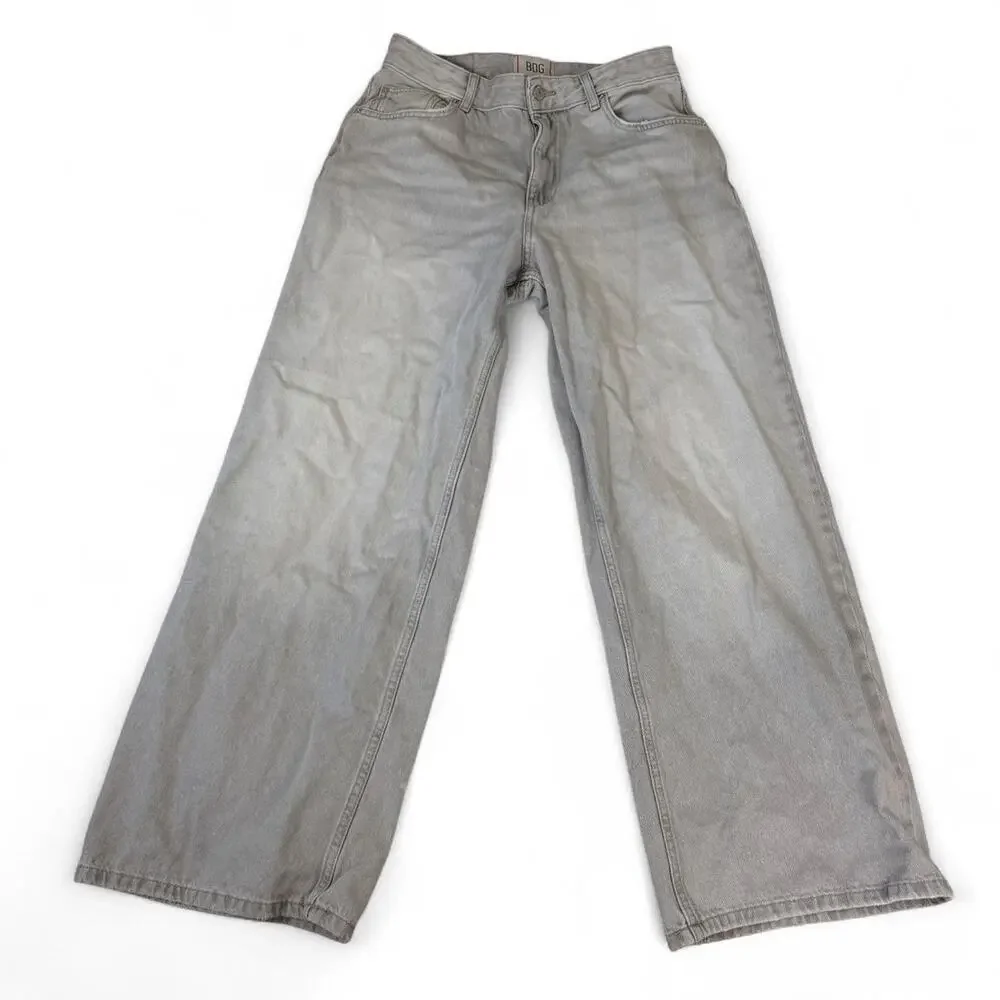 Bdg light gray high waisted baggy